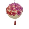 Cute Fabric Flower Paper Lantern Small Decorative Lantern Handhold Hanging Festival D√©cor, Pink