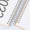 2023 Desktop Calendar Stand: Table Top Flip Desk Calendar for Home, School & Office Decoration - White