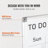 VEVOR Calendar Whiteboard, 36 x 24 Inches Magnetic Dry Erase Calendar Board, Monthly Planner Whiteboard for Wall, 1 Magnetic Erase & 2 Dry Erase Marke