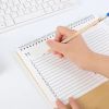 2023 Desktop Calendar Stand: Table Top Flip Desk Calendar for Home, School & Office Decoration - White