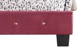 Glory Furniture Suffolk G1403-QB-UP Queen Bed , CHERRY