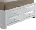 Glory Furniture Marilla G1570G-KSB3 King Storage Bed , White