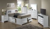 Glory Furniture Marilla G1570G-KSB3 King Storage Bed , White