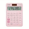 Cute Fructose Color Desk Calculator For Kids - 12 Digits Battery Dual Power Financial Calculator With Big Buttons & Large Display For Office, Home & S