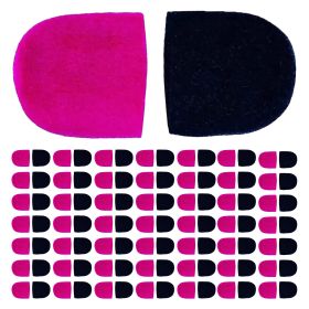 5 Core Thick Handheld Stage Microphone Windscreen Foam Cover Mic Covers Foam Protection For Dynamic Vocal Microphone For Karaoke Black & Pink - SPONGE (Type: 50 Pieces)