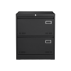 2 Drawer Metal Lateral File Cabinet with Lock,Office Vertical Files Cabinet for Home Office/Legal/Letter/A4,Locking Metal File Cabinet,Assembly Requir