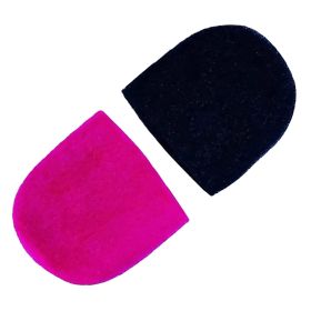 5 Core Thick Handheld Stage Microphone Windscreen Foam Cover Mic Covers Foam Protection For Dynamic Vocal Microphone For Karaoke Black & Pink - SPONGE (Type: Black & Pink)