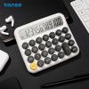 12 Digit TIANSE Desktop Calculator - Large LCD Display, Sensitive Buttons, Removable Key Caps - Perfect for Home, Office, and School!
