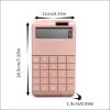 Solar-Powered Dual-Function Office Calculator: Perfect for Home, School, and Work!