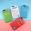 Desktop Calculator 8-Digit With LCD Display And Sensitive Button,Creative Ultra-thin Portable Standard Function For Office, Home, School,Not Included