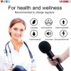 5 Core Thick Handheld Stage Microphone Windscreen Foam Cover Mic Covers Foam Protection For Dynamic Vocal Microphone For Karaoke Black & Pink - SPONGE