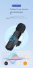 Wireless Lavalier Lapel Microphone for Phone,Pad - Cordless Omnidirectional Condenser Recording Mic for Interview Video Podcast Vlog YouTube