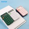 12-Digit LCD Candy Color Calculator - Portable, Cute & Functional for Office, School & Home Use