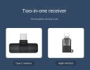 Wireless Lavalier Lapel Microphone for Phone,Pad - Cordless Omnidirectional Condenser Recording Mic for Interview Video Podcast Vlog YouTube
