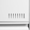 Filing Cabinet Lateral File Cabinet 3 Drawer, Blcak Locking Metal File Cabinets Three Drawer, Office Filing Cabinet with Lock Drawers for Home Office/